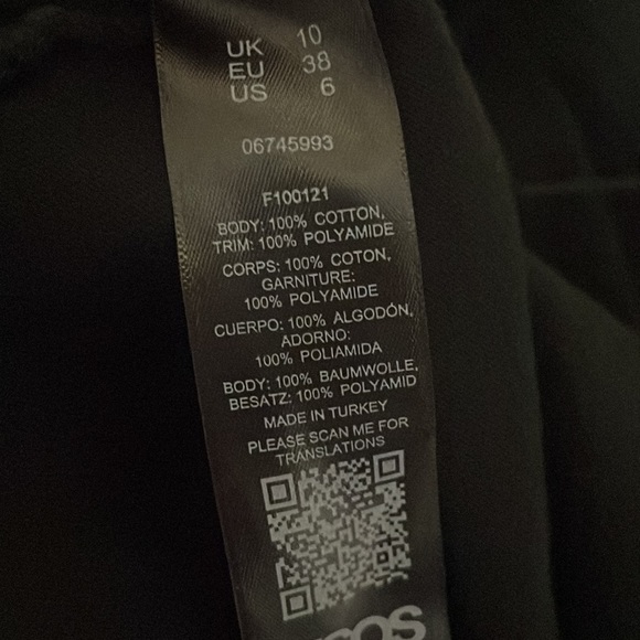 ASOS Mini T-Shirt Dress With Fringe Detail - Picture 9 of 9